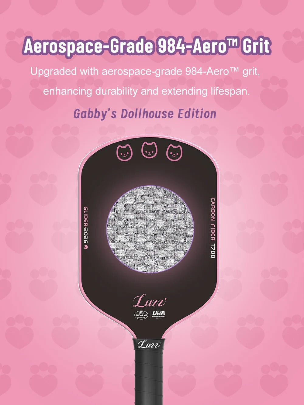Luzz Gabby's Dollhouse Glider 2026 Hybrid Paddle